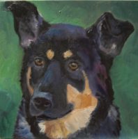 roxy-german-shepherd-mix-dog-painting-malowany