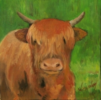 highland-calf-painting