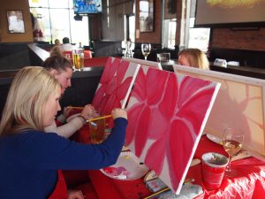 paint-party-lilies-arts-in-mediine-st.catharinees-malowany